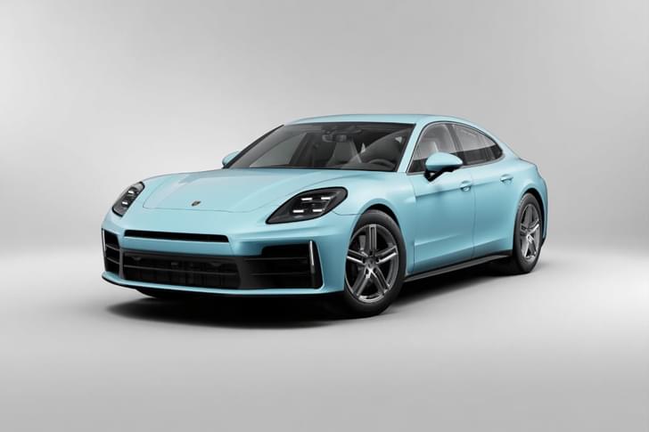 Porsche Panamera Color Frozen Blue Metallic